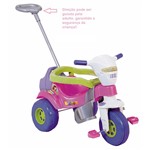 Ficha técnica e caractérísticas do produto Triciclo Tico Tico Bichos Rosa C/ Som - Magic Toys