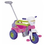 Ficha técnica e caractérísticas do produto Triciclo Tico Tico Bichos Rosa com Som e Luzes - Magic Toys