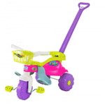 Ficha técnica e caractérísticas do produto Triciclo Tico Tico Festa Rosa 2561 Magic Toys