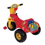 Ficha técnica e caractérísticas do produto Triciclo Tico Tico Mecanico 3502 Magic Toys
