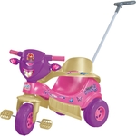 Ficha técnica e caractérísticas do produto Triciclo Motoca Passeio Velo Toys Rosa com Sons - Magic Toys
