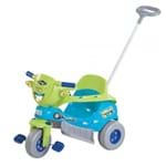 Ficha técnica e caractérísticas do produto Triciclo Tico-Tico Velotoys Azul com Aro Protetor e Haste - Magic Toys - MAGIC TOYS