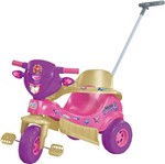 Ficha técnica e caractérísticas do produto Triciclo Tico-Tico Velotoys Princess com Aro Protetor e Haste - Magic Toys