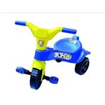 Ficha técnica e caractérísticas do produto Triciclo Tico Tico Velotrol Infantil Azul