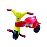 Ficha técnica e caractérísticas do produto Triciclo Tico Tico Velotrol Infantil Vermelho