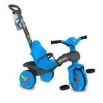 Ficha técnica e caractérísticas do produto Triciclo Veloban Passeio Azul - Bandeirante - 230