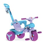 Ficha técnica e caractérísticas do produto Triciclo Veloban Passeio - Azul e Lilás - Disney Frozen - Bandeirante