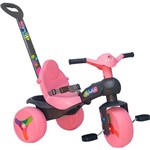 Ficha técnica e caractérísticas do produto Triciclo Veloban Passeio Rosa - Brinquedos Bandeirante