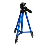 Ficha técnica e caractérísticas do produto Tripé Fotográfico Metálico com Extensão de Até 1,27 M - Vivitar Vivmpt400 Azul
