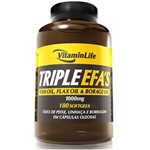 Ficha técnica e caractérísticas do produto Triple Efa`S (1000mg) 180 Soft Gels - Vitaminlife