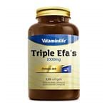Ficha técnica e caractérísticas do produto Triple EFA's 1000mg (120 Cáps) - VitaminLife
