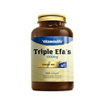 Ficha técnica e caractérísticas do produto Triple Efas Omega 369 1000mg (120 Caps) - Vitaminlife