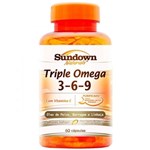 Ficha técnica e caractérísticas do produto Triple Omega 3-6-9 60 Caps - Sundown Naturals