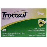Ficha técnica e caractérísticas do produto Trocoxil Zoetis 20mg 2 Comprimidos