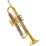 Ficha técnica e caractérísticas do produto Trompete Eagle TR504 Sib Laqueado com Estojo