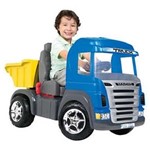 Ficha técnica e caractérísticas do produto Truck a Pedal Caçamba Azul - Magic Toys