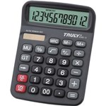 Ficha técnica e caractérísticas do produto TRULY- Calculadora de Mesa - 12 Dígitos - 836B-12