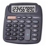 Ficha técnica e caractérísticas do produto TRULY - Calculadora de Mesa - 10 Dígitos - 808A-10
