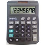 Ficha técnica e caractérísticas do produto TRULY - Calculadora de Mesa - 8 Dígitos - 6001-8