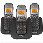 Ts 5123 Telefone Sem Fio Digital com Dois Ramais Adicionais