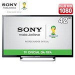 Ficha técnica e caractérísticas do produto TV 42" LED Sony KDL-42R474A Full HD com Conversor Digital, Rádio FM e Entradas HDMI e USB