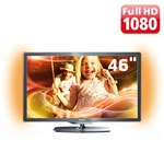 Ficha técnica e caractérísticas do produto TV 46" LED Ambilight Philips Série 7000 46PFL7606D Full HD C/ Smart TV, Entradas HDMI e USB e Conversor Digital - 120Hz