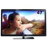 Ficha técnica e caractérísticas do produto TV 47” LCD Philips Série 47PFL3007D/78 Full HD com Conversor Digital, Entradas HDMI e USB