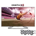 Ficha técnica e caractérísticas do produto TV Cinema 3D LED 32” HD LG 32LA613B com Conversor 2D – 3D, Entrada USB DivX HD e 4 Óculos 3D - TV Cinema 3D