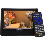 Ficha técnica e caractérísticas do produto Tv Digital Portátil Lcd Monitor Hd 7 Polegadas Usb Knup