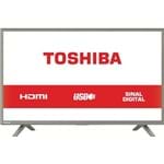 Ficha técnica e caractérísticas do produto TV LED 32", 3 HDMI, 1 USB, 2 Antena RF Toshiba Bivolt 32L1800