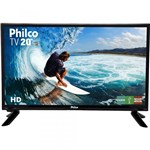 TV LED 20" Philco HD Conversor Digital PTV20 HDMI USB