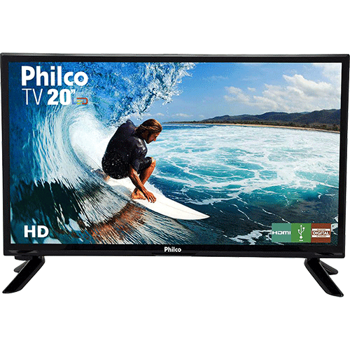 Ficha técnica e caractérísticas do produto TV LED 20" Philco PH20M91D HD Conversor Digital Integrado 1 HDMI 1 USB