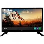 Ficha técnica e caractérísticas do produto Tv Led 20 Polegadas Philco HD USB HDMI com Receptor Digital PH20N91D