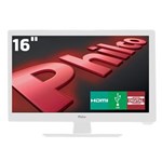 Ficha técnica e caractérísticas do produto TV LED 16" HD Philco PH16D10DB com Conversor Digital Integrado, Progressive Scan, Entrada HDMI e Entrada USB