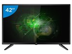 TV LED 42” AOC LE42M1475 Full HD - Conversor Digital 3 HDMI 1 USB