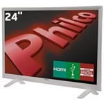 Ficha técnica e caractérísticas do produto TV LED 24" HD Philco PH24E30DB com Conversor Digital Integrado, Entradas HDMI e Entrada USB