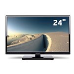 Ficha técnica e caractérísticas do produto TV LED 24" HD Semp DL2443(A)W com Conversor Digital Integrado, Entrada HDMI e Entrada USB
