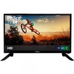 Ficha técnica e caractérísticas do produto TV LED 24" Philco HD Conversor Digital PTV24 HDMI USB