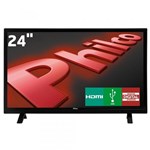 Ficha técnica e caractérísticas do produto TV LED 24" Philco PH24E30D HD, Conversor Digital, HDMI, USB