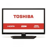 Ficha técnica e caractérísticas do produto Tv Led 24 Polegadas Semp Toshiba 24L1700 Hd 1 Hdmi 1 Usb 60Hz