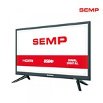 Ficha técnica e caractérísticas do produto TV Led 24" Semp S1300 HD 2 HDMI 2 USB