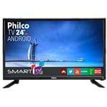 Ficha técnica e caractérísticas do produto Tv Led 24' Smart Philco Ptv24n91sa Bivolt