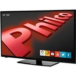 TV LED 40'' Philco PH40E36DSGW Full HD com Função Smart Conversor Digital 3 HDMI 1 USB Wi-Fi 60Hz