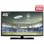 Ficha técnica e caractérísticas do produto TV LED 46” FULL HD Samsung 46FH5205 com Conversor Digital Integrado, Função Futebol, Clear Motion Rate 120Hz, Entradas HDMI e USB