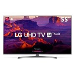Ficha técnica e caractérísticas do produto TV LED 55" LG UK6540, UHD 4K, Smart TV, WebOS, HDR10 e HLG, LG ThinQ AI, Wide Color, 4 HDMI, 2 USB