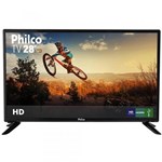 Ficha técnica e caractérísticas do produto TV LED 28" Philco PH28D27D HD, Conversor Digital, HDMI, USB