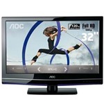 Ficha técnica e caractérísticas do produto TV 32" LED AOC LE32H057D Full HD C/ Entradas HDMI e USB e Conversor Digital - 120Hz
