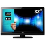 Ficha técnica e caractérísticas do produto TV 32" LED AOC LE32W156 com Conversor Digital e Entradas HDMI e USB