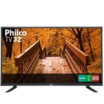Ficha técnica e caractérísticas do produto Tv 32" LED HD Philco Bivolt PH32E32D