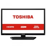 Ficha técnica e caractérísticas do produto TV LED HD Toshiba 24, 1 HDMI, 1 USB - 24L1700